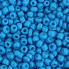 Glasperlen rocailles 8/0 (3mm) Palace blue
